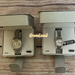 Set of Croton BELLAGIO watches 1 Men’s & 1 Women’s BRAND NEW WITH TAGS